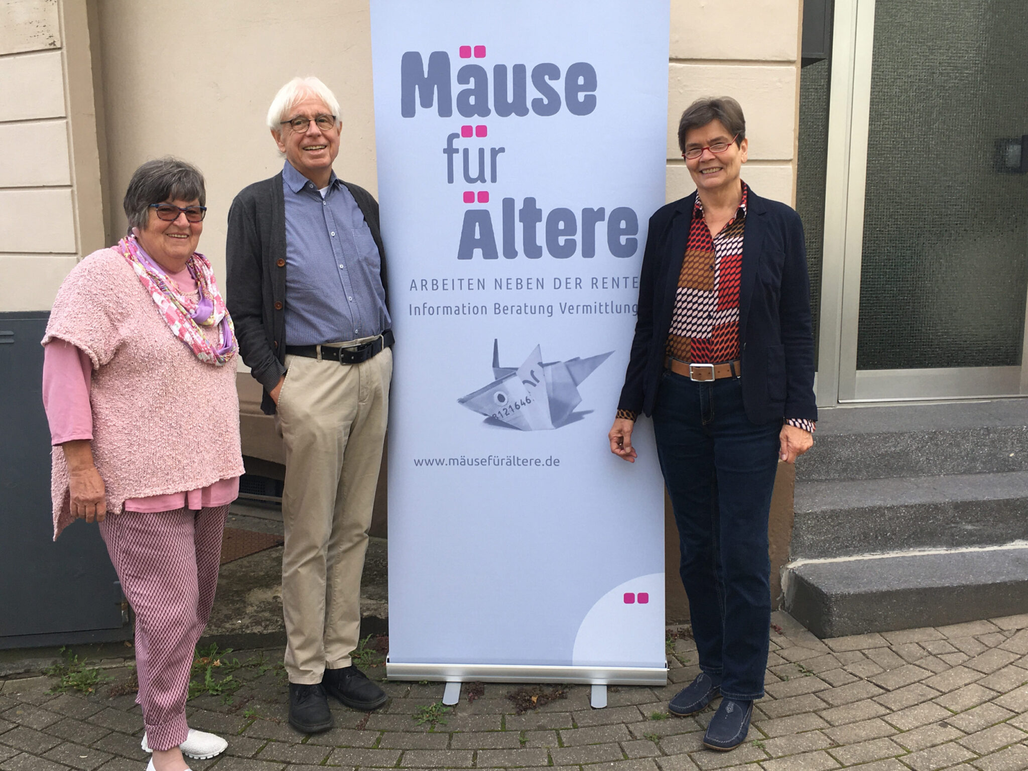 Über uns Mäuse für Ältere